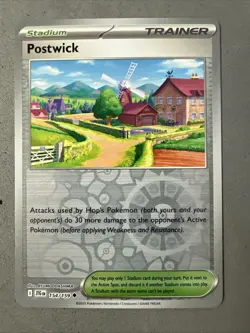 Pokemon TCG * Journey Together 154/159 Postwick U REVERSE HOLO * FRESH PK - Image 1