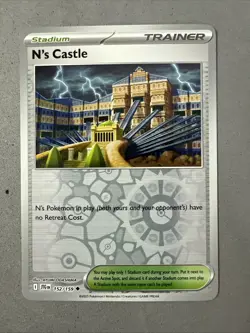 Pokemon TCG * Journey Together 152/159 N's Castle U REVERSE HOLO * FRESH PK - Image 1