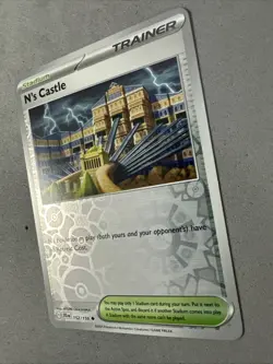Pokemon TCG * Journey Together 152/159 N's Castle U REVERSE HOLO * FRESH PK - Image 2