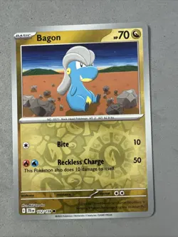 Pokemon TCG * Journey Together 112/159 Bagon C REVERSE HOLO * UNG NM FRESH PK - Image 1