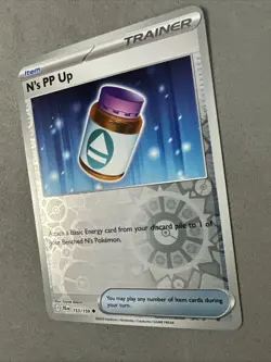 Pokemon TCG * Journey Together 153/159 N's PP Up U REVERSE HOLO * FRESH PK - Image 2