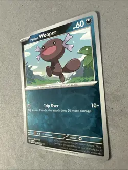 Pokemon TCG * Journey Together 093/159 Paldean Wooper C REVERSE HOLO * FRESH PK - Image 2