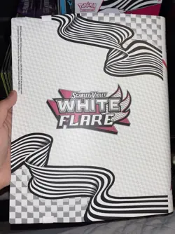 Pokemon TCG White Flare Binder From Binder Collection | Binder ONLY | 9 Pocket - Image 2