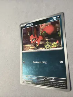 Pokemon TCG * Mega Evolution * 89/132 Nickit REVERSE HOLO COMMON * FRESH PK - Image 2