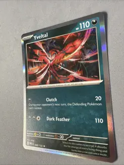 Pokemon TCG * Mega Evolution * 88/132 Yveltal HOLO RARE * FRESH PK - Image 2