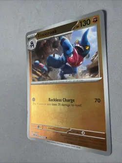 Pokemon TCG * Mega Evolution * 79/132 Toxicroak REVERSE HOLO COMMON * FRESH PK - Image 2