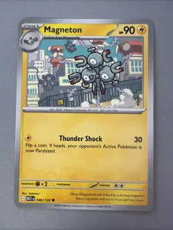 Pokemon TCG * Mega Evolution * 46/132 Magneton Common * FRESH PK - Image 1