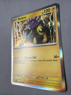 Pokemon TCG * Mega Evolution * 48/132 Raikou HOLO RARE * FRESH PK - Image 2