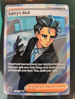Larry's Skill - 139/131 139/131 Ultra Rare SV: Prismatic Evolutions NM/M Pokemon - Image 1
