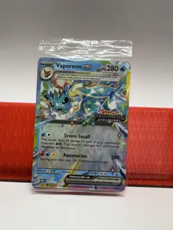 Vaporeon ex Pokemon TCG Prismatic Evolutions 023/131 EX Promo Holo SEALED - Image 1