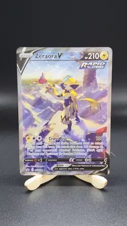 Zeraora V 166/198 Alternate Alt Art Chilling Reign Pokemon TCG NM+ - Image 1