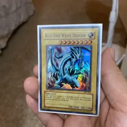 Yu-Gi-Oh Blue-Eyes White Dragon Kaiba SKE-001 Holo Rare 1st Edition - Image 3