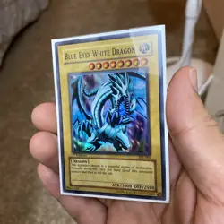 Yu-Gi-Oh Blue-Eyes White Dragon Kaiba SKE-001 Holo Rare 1st Edition - Image 5