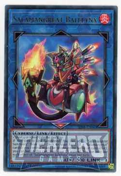 Yugioh SDSB-EN043 Salamangreat Balelynx Ultra Rare 1st Edition NM/LP - Image 1