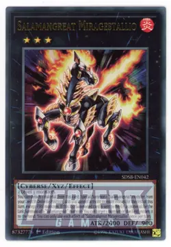 Yugioh SDSB-EN042 Salamangreat Miragestallio Ultra Rare 1st Edition NM/LP - Image 1