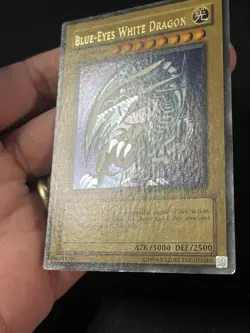 Blue-Eyes White Dragon SDK-001 Ultra Rare WAVY Unlimited Yu-Gi-Oh - Image 4