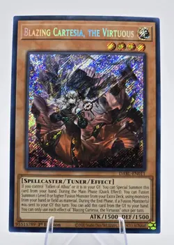 Blazing Cartesia, the Virtuous DABL-EN011 (Secret Rare) 1st Ed - NM - Yu-Gi-Oh! - Image 1