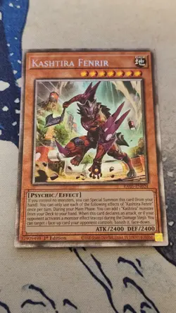 YuGiOh! Kashtira Fenrir RA05-EN024 Starlight Rare 1st Edition LP - Image 1