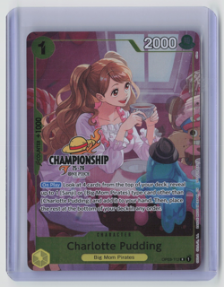 One Piece Charlotte Pudding CS 25-26 Celebration Pack Foil OP03-112 NM - Image 1