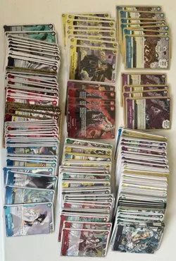 One Piece TCG Lot 200+ Cards All Rares - Image 1