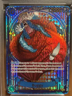 ONE PIECE OP 14-EB04 051 ENGLISH BUGGY 3RD ANNIVERSARY-GOLD 2026 PSA 10 - Image 2