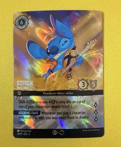 Stitch - Rock Star (Championship Prize) - #30 Disney Lorcana Promo - Image 1