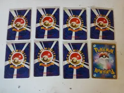 Nintendo Pokemon Trading Card Game Japanese Lot 8 Electabuzz Ninetales Raichu - Image 4