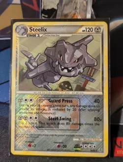 Pokemon TCG Steelix League & Championship Cards 24/95 Promo Cross Hatch Holo NM - Image 1