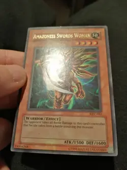 Yugioh Card Amazoness Swords Woman MFC-061 Ultra Rare - Image 3