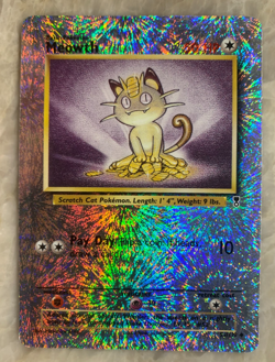 2002 Pokemon Meowth 53/110 Legendary Collection Reverse Holo Uncommon 50 HP Card - Image 1