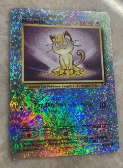 2002 Pokemon Meowth 53/110 Legendary Collection Reverse Holo Uncommon 50 HP Card - Image 2