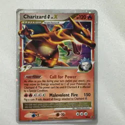 Pokemon Charizard G Lv.X Promo Holo Level Up Dragon 120 HP DP45 Card English - Image 1