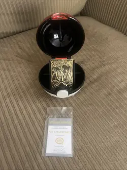 Pokemon 1999 Burger King Trading Cards 23K Gold-Plated Charizard - Image 1