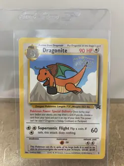 Pokemon TCG Dragonite #5 Black Star Promo, WB the First Movie, Stamped Card E - Image 1
