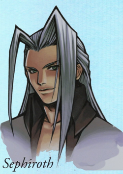 Sephiroth FINAL FANTASY VII Anniversary Art Museum Card 2-011 Holo Foil - Image 1