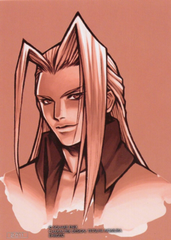 Sephiroth FINAL FANTASY VII Anniversary Art Museum Card 2-011 Holo Foil - Image 2