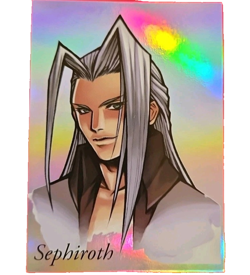 Sephiroth FINAL FANTASY VII Anniversary Art Museum Card 2-011 Holo Foil - Image 3