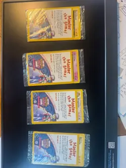 1999 Pokemon First Movie Set x4 Vintage Sealed LP WB Black Star Promo Cards 2 - Image 1