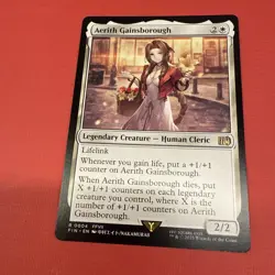 Mtg FIN Final Fantasy — Aerith Gainsborough — NM - Image 1