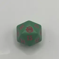 Raphael Teenage Mutant Ninja Turtle D20 Die Spindown Mtg Prerelease Kit TMNT - Image 1