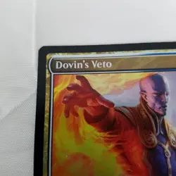 MTG Dovin's Veto War of the Spark Friday Night Magic Foil Promo Near Mint FNM - Image 5
