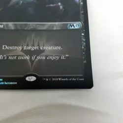 3x MTG FOIL Murder M19 Friday Night Magic FNM Promo NM Near Mint Never Played - Image 5