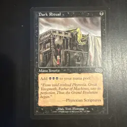 Dark Ritual Urza's Saga Regular Common NM Magic The Gathering MTG 127/350 c - Image 1