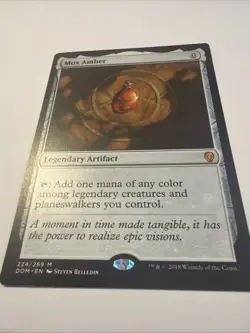 Mox Amber Dominaria Regular. Zero Drop Mana Ramp Artifact. Nice Add - Image 2