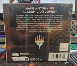 Magic: The Gathering Secrets of Strixhaven Sealed Collector Booster Box In Hand - Image 2