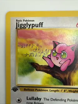 1999 POKEMON JUNGLE 1ST EDITION JIGGLYPUFF #54/64 LP - Image 2