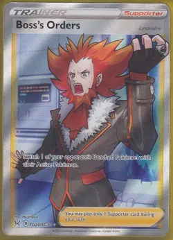 Boss's Orders TG24/TG30 Swsh11: Lost Origin Trainer Gallery Holo Pokemon NM - Image 1
