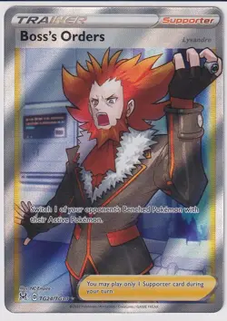Boss's Orders TG24/TG30 Swsh11: Lost Origin Trainer Gallery Holo Pokemon NM - Image 2