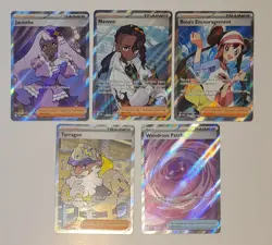 Pokemon ME03 Perfect Order - ULTRA RARE TRAINER LOT - Rosa 114, Jacinthe, Naveen - Image 1