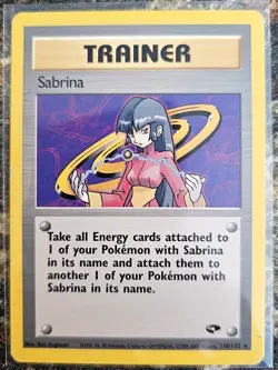 Pokemon 2000 Gym Challenge Sabrina 110 MP - Image 1